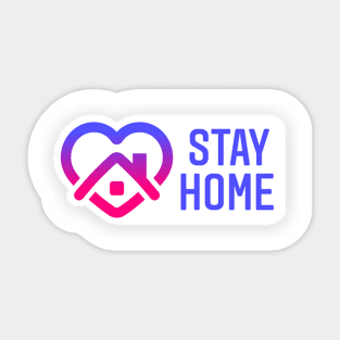 Stay Home Sticker